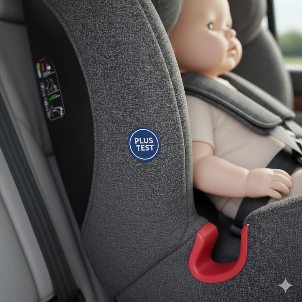 bilbarnstol plus test